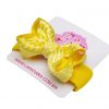 Faixa Amarelo Bolinhas Brancas