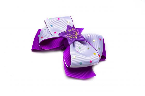 Laço Roxo Estrela